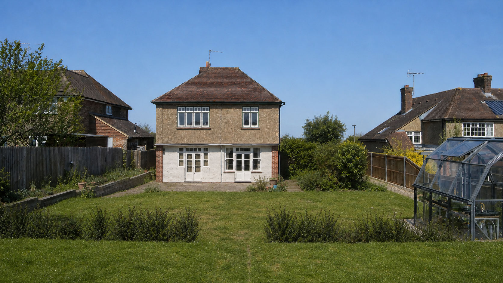 Surrey house before renovation by Christie's